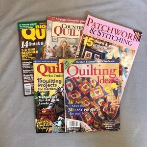 Vintage Quilting Magazine Lot